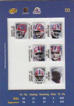 1999 Playoff Absolute SSD #133 Doug Flutie / Andre Reed / Thurman Thomas / Eric Moulds / Antowain Smith / Peerless Price / Shawn Bryson Back