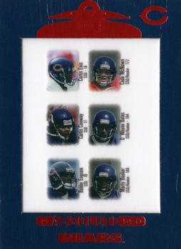 1999 Playoff Absolute SSD #135 Curtis Conway / Marty Booker / Bobby Engram / Curtis Enis / Cade McNown / D'Wayne Bates Front