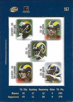 1999 Playoff Absolute SSD #157 Isaac Bruce / Marshall Faulk / Trent Green / Joe Germaine / Torry Holt Back