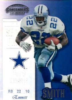 1999 Playoff Contenders SSD #42 Emmitt Smith Front