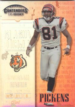 1999 Playoff Contenders SSD #71 Carl Pickens Front