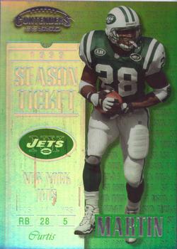 1999 Playoff Contenders SSD #100 Curtis Martin Front