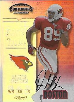 1999 Playoff Contenders SSD #164 David Boston Front