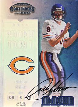 1999 Playoff Contenders SSD #168 Cade McNown Front