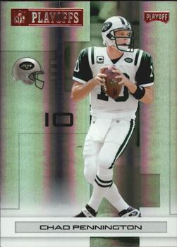 2007 Playoff NFL Playoffs - Red Holofoil #67 Chad Pennington Front