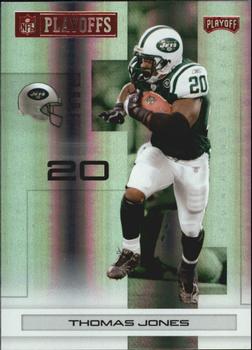 2007 Playoff NFL Playoffs - Red Holofoil #70 Thomas Jones Front