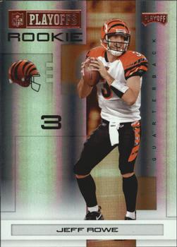 2007 Playoff NFL Playoffs - Red Holofoil #149 Jeff Rowe Front