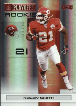 2007 Playoff NFL Playoffs - Red Holofoil #178 Kolby Smith Front