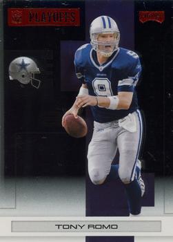 2007 Playoff NFL Playoffs - Red Metalized #28 Tony Romo Front