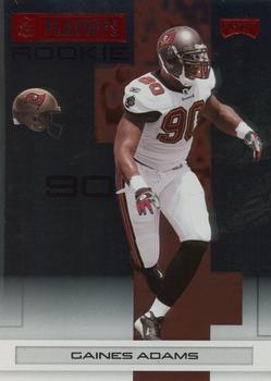 2007 Playoff NFL Playoffs - Red Metalized #112 Gaines Adams Front