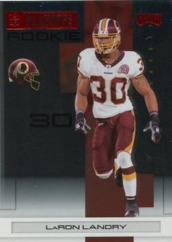 2007 Playoff NFL Playoffs - Red Metalized #136 LaRon Landry Front