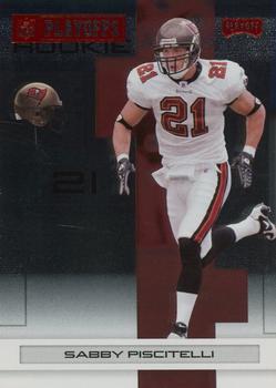 2007 Playoff NFL Playoffs - Red Metalized #177 Sabby Piscitelli Front