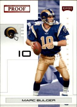 2007 Playoff NFL Playoffs - Red Proof #91 Marc Bulger Front