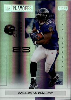 2007 Playoff NFL Playoffs - Silver Holofoil #10 Willis McGahee Front