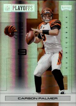 2007 Playoff NFL Playoffs - Silver Holofoil #22 Carson Palmer Front