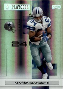 2007 Playoff NFL Playoffs - Silver Holofoil #27 Marion Barber Front
