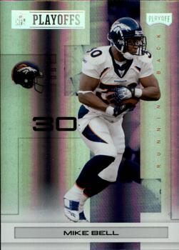 2007 Playoff NFL Playoffs - Silver Holofoil #30 Mike Bell Front