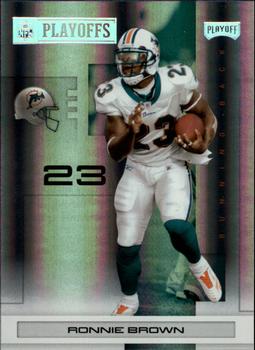 2007 Playoff NFL Playoffs - Silver Holofoil #53 Ronnie Brown Front