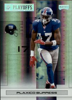 2007 Playoff NFL Playoffs - Silver Holofoil #64 Plaxico Burress Front