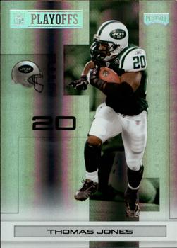 2007 Playoff NFL Playoffs - Silver Holofoil #70 Thomas Jones Front