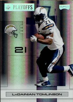 2007 Playoff NFL Playoffs - Silver Holofoil #81 LaDainian Tomlinson Front
