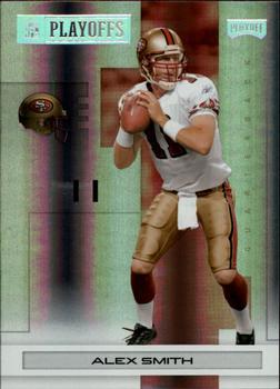 2007 Playoff NFL Playoffs - Silver Holofoil #85 Alex Smith Front