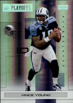 2007 Playoff NFL Playoffs - Silver Holofoil #97 Vince Young Front