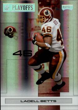 2007 Playoff NFL Playoffs - Silver Holofoil #100 Ladell Betts Front