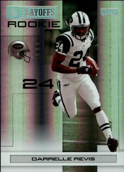 2007 Playoff NFL Playoffs - Silver Holofoil #140 Darrelle Revis Front