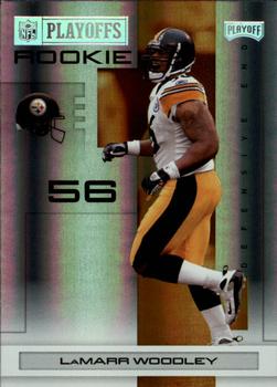2007 Playoff NFL Playoffs - Silver Holofoil #163 LaMarr Woodley Front