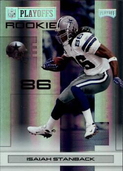 2007 Playoff NFL Playoffs - Silver Holofoil #168 Isaiah Stanback Front