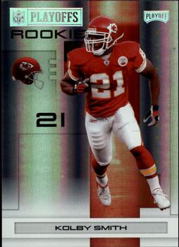 2007 Playoff NFL Playoffs - Silver Holofoil #178 Kolby Smith Front