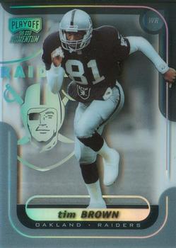 1999 Playoff Momentum SSD #133 Tim Brown Front