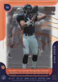 1999 Playoff Momentum SSD #116 Brian Griese Back