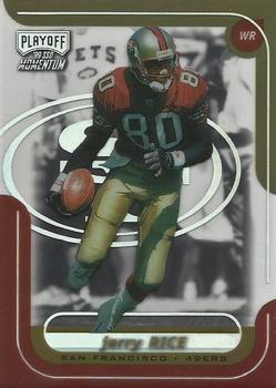 1999 Playoff Momentum SSD #138 Jerry Rice Front