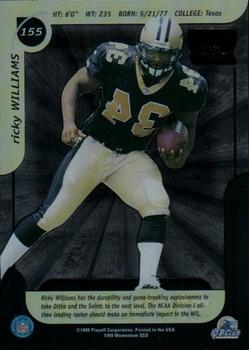 1999 Playoff Momentum SSD #155 Ricky Williams Back