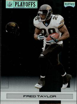 2007 Playoff NFL Playoffs - Silver Metalized #46 Fred Taylor Front
