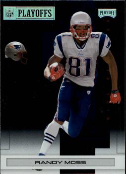 2007 Playoff NFL Playoffs - Silver Metalized #57 Randy Moss Front
