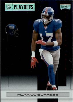 2007 Playoff NFL Playoffs - Silver Metalized #64 Plaxico Burress Front