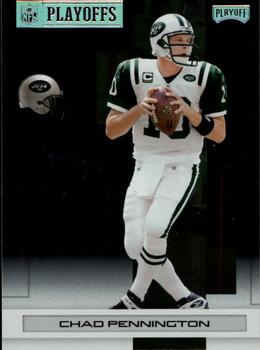 2007 Playoff NFL Playoffs - Silver Metalized #67 Chad Pennington Front
