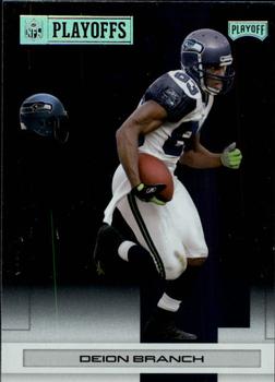 2007 Playoff NFL Playoffs - Silver Metalized #88 Deion Branch Front