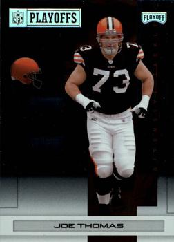 2007 Playoff NFL Playoffs - Silver Metalized #117 Joe Thomas Front