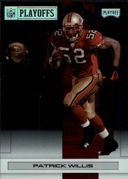 2007 Playoff NFL Playoffs - Silver Metalized #125 Patrick Willis Front