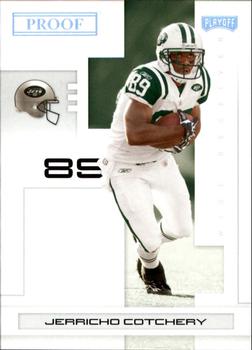 2007 Playoff NFL Playoffs - Silver Proof #68 Jerricho Cotchery Front