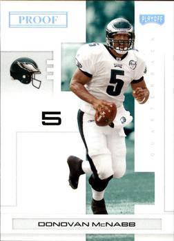 2007 Playoff NFL Playoffs - Silver Proof #74 Donovan McNabb Front