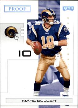 2007 Playoff NFL Playoffs - Silver Proof #91 Marc Bulger Front