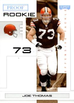 2007 Playoff NFL Playoffs - Silver Proof #117 Joe Thomas Front