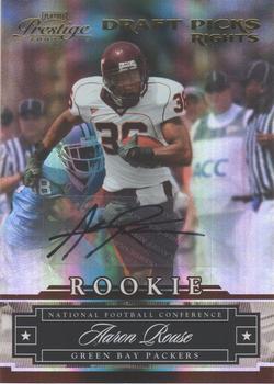 2007 Playoff Prestige - Draft Picks Rights Autographs #236 Aaron Rouse Front