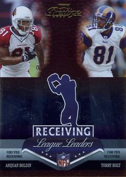 2007 Playoff Prestige - League Leaders Foil #LL-14 Anquan Boldin / Torry Holt Front