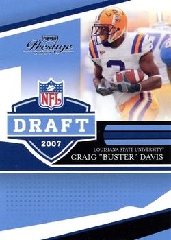 2007 Playoff Prestige - NFL Draft #NFLD-20 Craig 